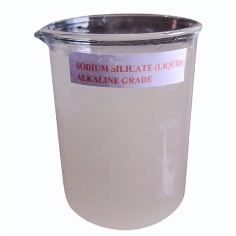 Sodium Silicate Alkaline Grade Liquid At Rs 24 Kg Alkaline Sodium Silicate In North 24