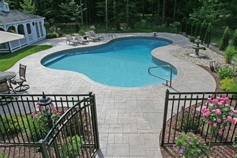 56 Splendid Concrete Pool Decks Design Ideas You Will Love Pools Backyard Inground Inground