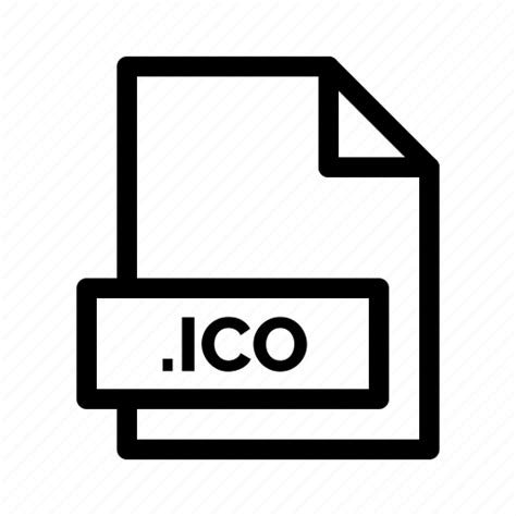 Extension File Format Ico Type Icon