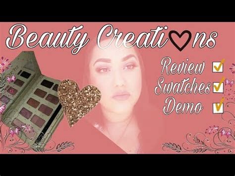 Maquillaje Con Paleta Beauty Creations The Nudes Swatches Demo Y My