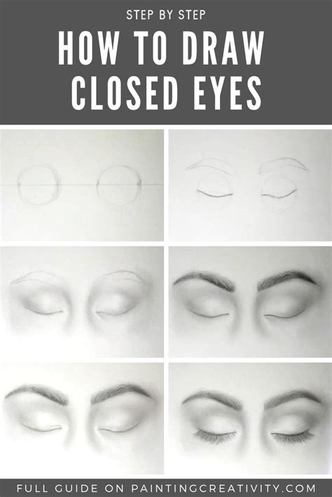 Closed Eyes Drawing And How To Closed Eye Drawing Realistic Drawings