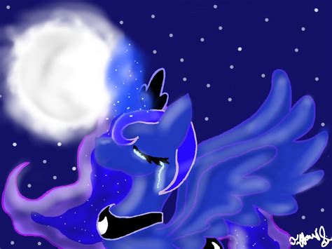 Moonlights Cryprincess Luna Mlp By Xxstrawberrymintxx On Deviantart
