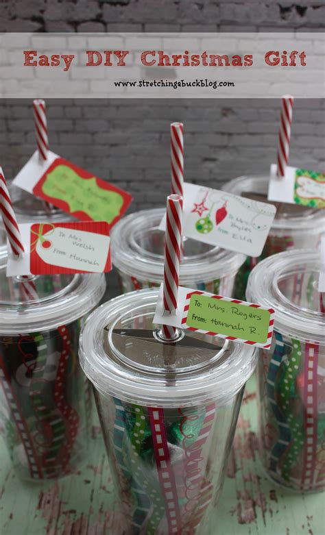 Easy DIY Christmas Gift Idea for Teachers, Friends + More - Stretching ...