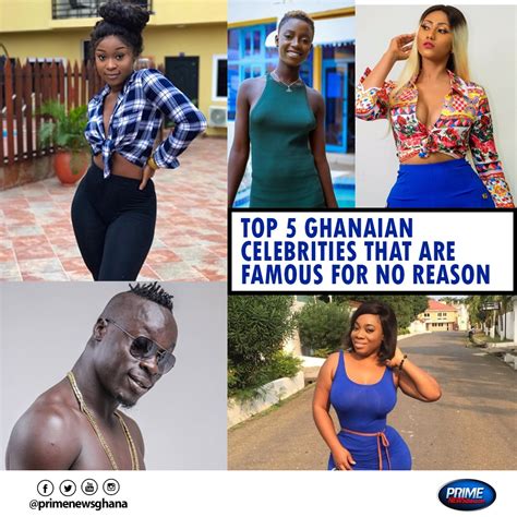 Top 10 Ghanaian Celebrities Who Show Off The Most Vrogue