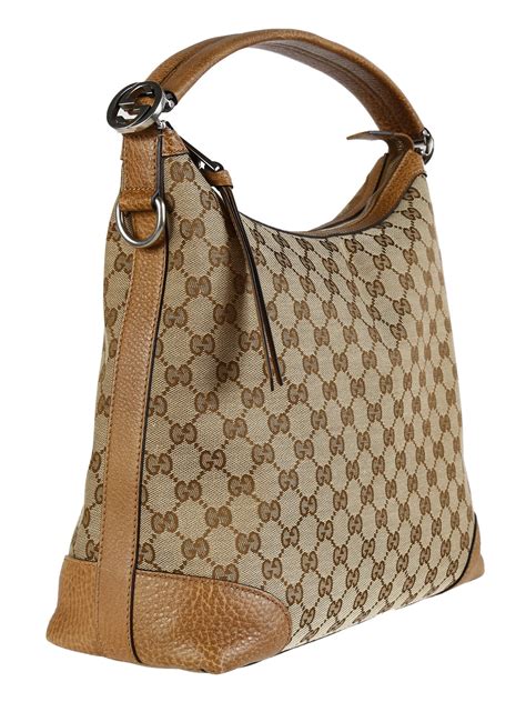 Gucci Original Gg Miss Gg Small Hobo Bag In Beige Beige Ebonyold