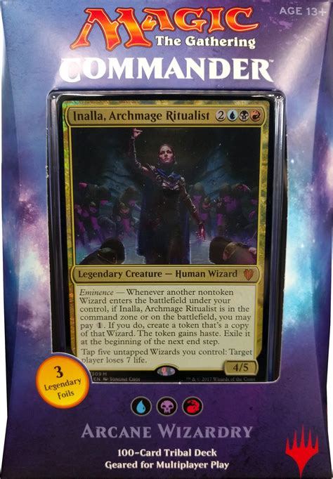 Magic The Gathering 2017 Commander Deck Arcane Wizardry