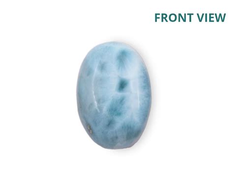 Larimar Stone Aquamarine Genuine Gemstone Cabochon Terlis Designs