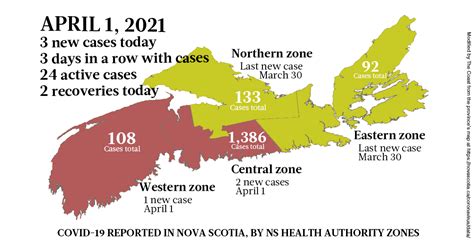 New cases in nova scotia today, ns covid, ns covid cases, ns covid update. 3 cases of that foolish disease Thursday, April 1 | COVID-19 | Halifax, Nova Scotia | THE COAST