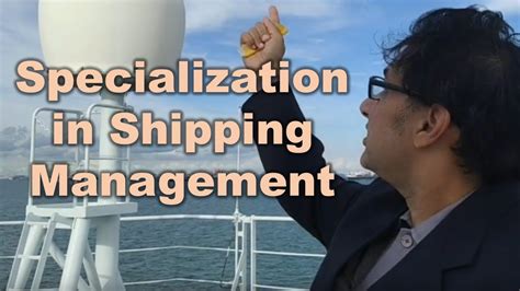 Specialization In Shipping Management Capt Syed Irfan Ul Haq Urdu