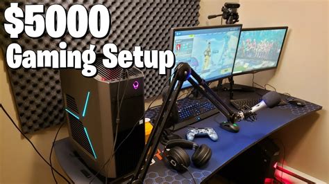 My Gaming Setup 5000 Pro Fortnite Gaming Tour Youtube