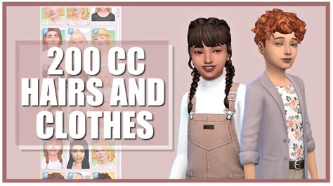Sims 4 Cc — Angiedoessims My Entire Kids Cc Folder
