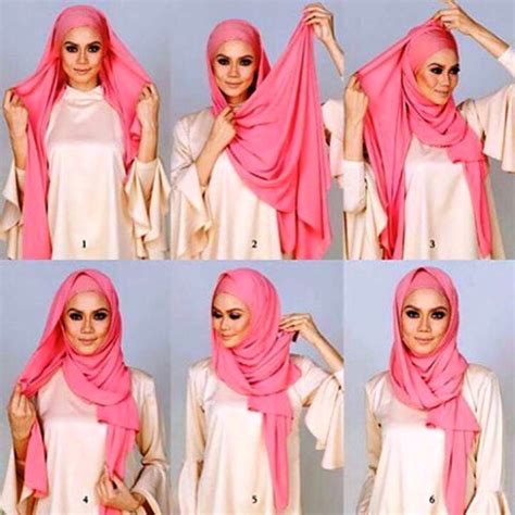 Tutorial Cara Pakai Hijab Pashmina Id