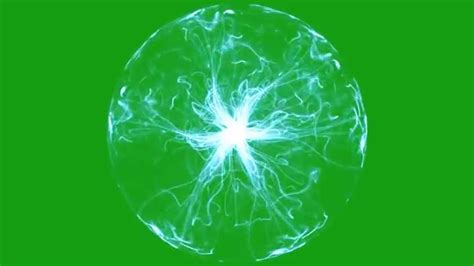 Plasma Energy On Green Screen Bacground Youtube