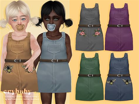 Crybaby Margoth Overall Adrien Pastel Toddler F The Sims 4