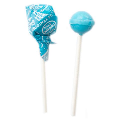 Ocean Blue Dum Dum Pops Cotton Candy 75ct • Dum Dum Pops