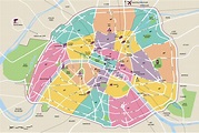 Paris city map - City map Paris (Île-de-France - France)
