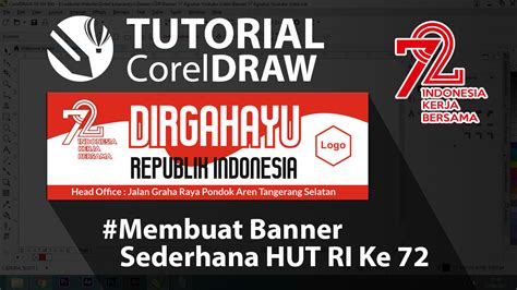 Tutorial Cara Membuat Banner Hut Republik Indonesia Menggunakan
