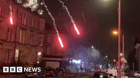 Fire Crews And Police Attacked On Bonfire Night Bbc News