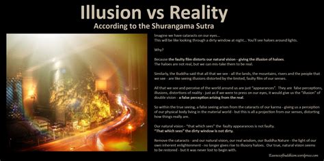 Illusion Vs Reality Buddhism