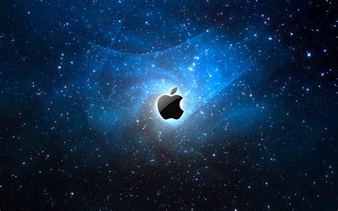Hd Wallpaper Blue Apple Inc Mac Logos 2560x1600 Technology Apple Hd