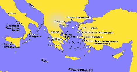 TICs Mapa Grécia antiga