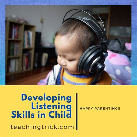 Importantance Of Listening In Early Childhood Listening Skills