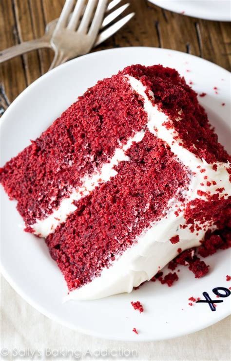 You can store the frosted cupcakes at room temperature for a few days. Red Velvet Layer Cake with Cream Cheese Frosting. - Sallys ...
