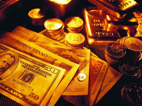 Wallpapers Box Money And Gold Bars Hd Wallpapers