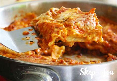 Skillet Lasagna So Easy And Delish Skip To My Lou