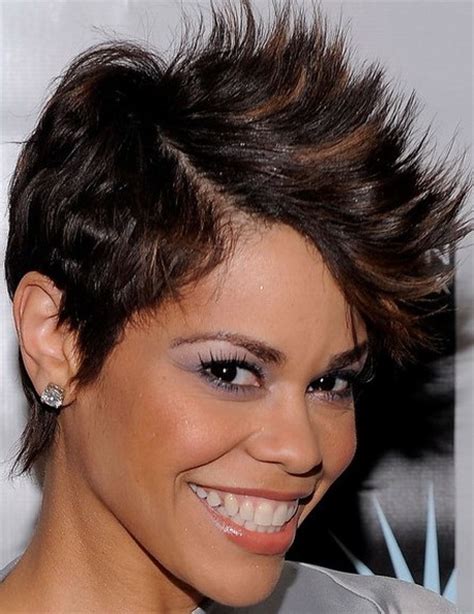 African american hair has a great texture. Short mohawk hairstyles for black women