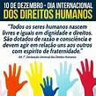 LINHAS ECLÉTICAS: 10 de Dezembro - Dia Internacional dos Direitos Humanos