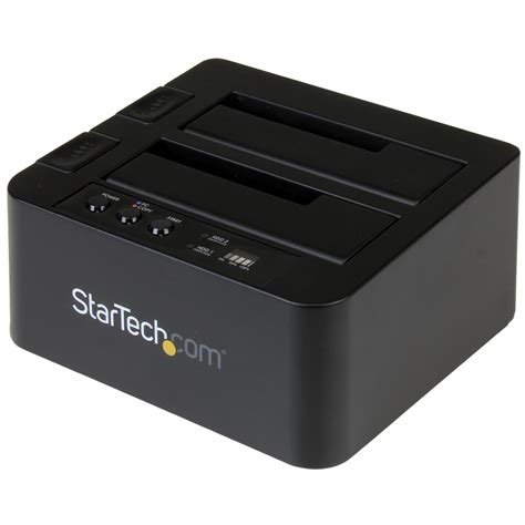 StarTech Standalone Hard Drive Duplicator Dual Bay HDD SSD Cloner