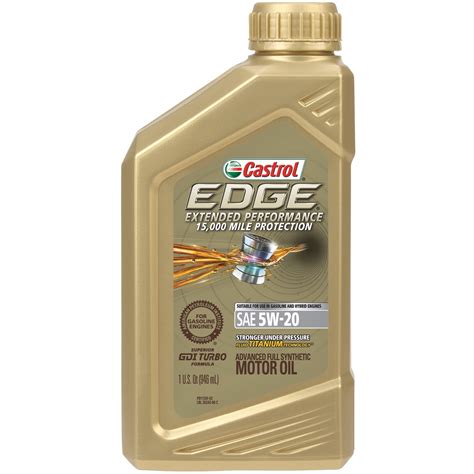 Castrol Edge Extended Performance 5w 20 Advanced Full Synthetic Motor