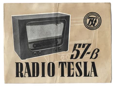 Radio Tesla 57 B Radio Industry Nikola Tesla Old Vintage Card Yugoslavia 1950s 3858 Picclick