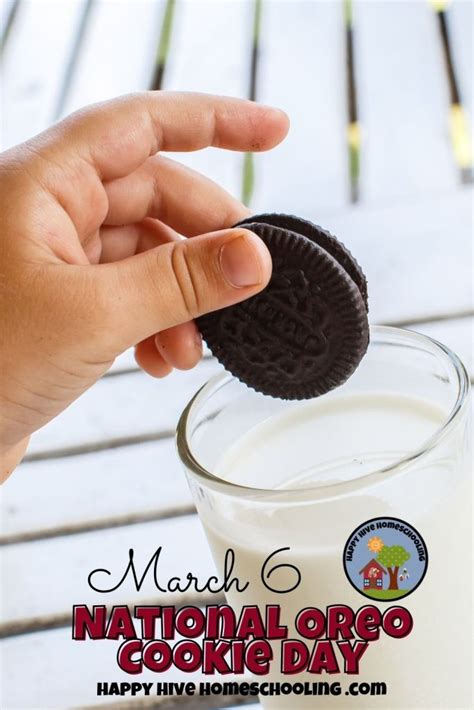 National Oreo Cookie Day Happy Hive Homeschooling