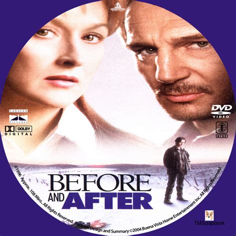 Before And After Dvd Label 1996 R1 Custom