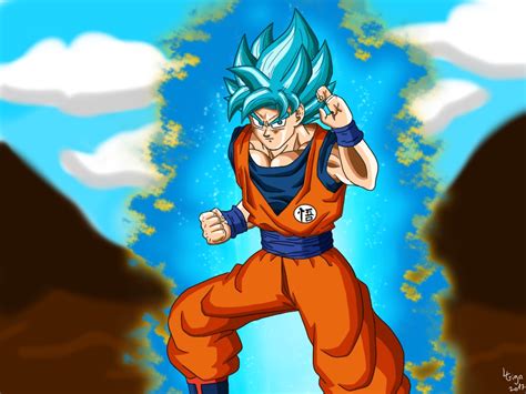 Son Goku Ssj Blue By Clemi1806 On Deviantart