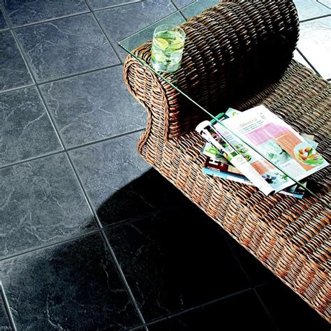 10 of the best kitchen floor materials & what they're known for benefits: Find Cuba Dark Grey Floor Tiles - 330 x 330mm - 9 Pack at ...