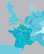 Map of Eurostar Routes | Green Traveller