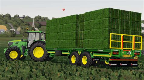 Broughan Bale Trailer Autoload Ls Farming Simulator Mod