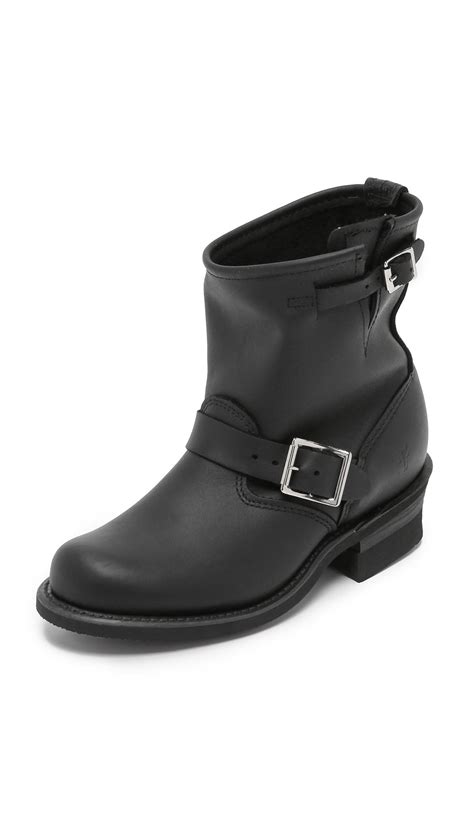 Countryoutfitter.com has a complete assortment of men's frye boots in stock and ready to ship! Frye Leather Engineer 8r Boots in Black - Lyst