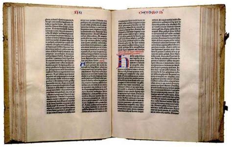 Gutenberg Bible Worlds First Printed Copy Of Scripture Now Available