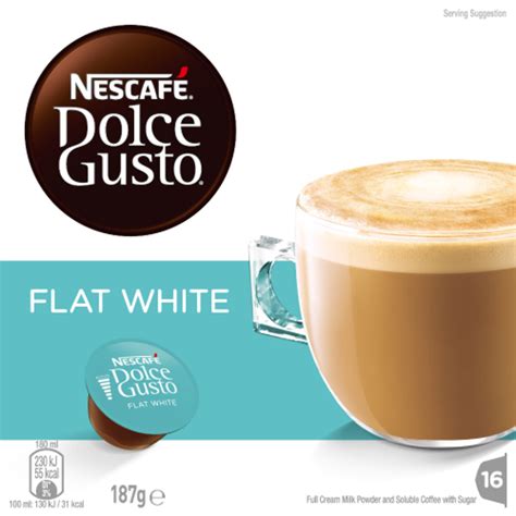 Nescafe Dolce Gusto Flat White Capsules Prices Foodme