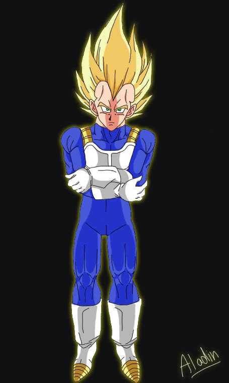 Super Saiyan Vegeta Cell Saga By Prince Freeza On Deviantart