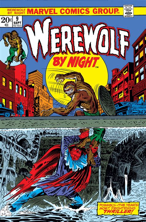 Werewolf By Night 1972 9 Comic Issues Marvel