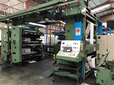 Photo Gallery Uteco Gold 612 Rr 640 Flexo Stack Printing Machine Flexo Stack Printing