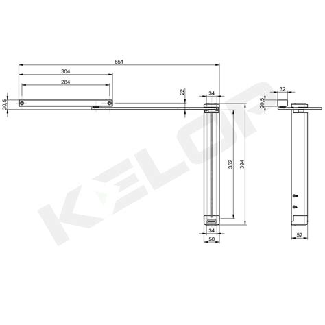 Samozamykacz Assa Abloy Dc G R Z Szyn Srebrny