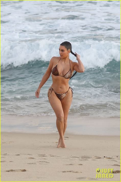 kim kardashian flaunts her curves in a bikini see the beach photos photo 4478202 bikini