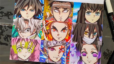 Drawing HASHIRA Kimetsu No Yaiba Drawing HASHIRA Kimetsu No, 48% OFF