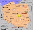 Poland Map Lodz